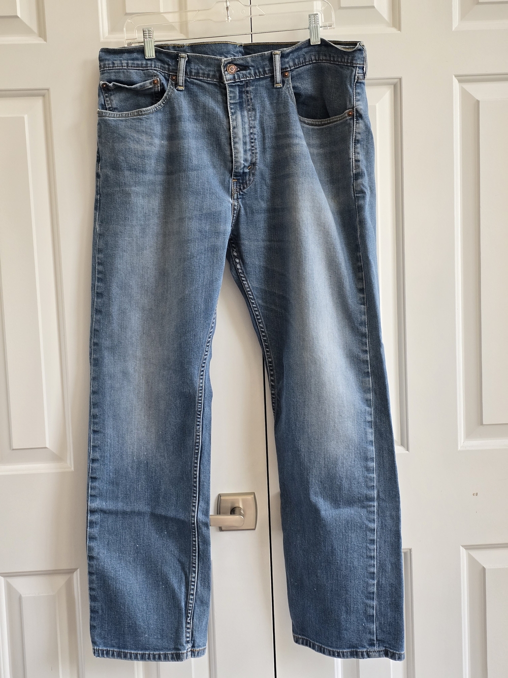 Levi's Men's Light Blue Straight Jeans